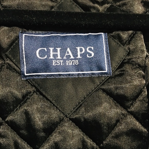 Chaps black trench coat with removable inner lining. - Picture 3 of 3